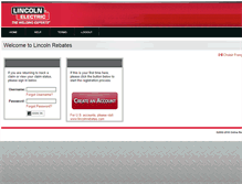 Tablet Screenshot of lincolnrebates.ca