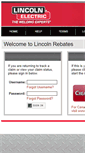 Mobile Screenshot of lincolnrebates.com